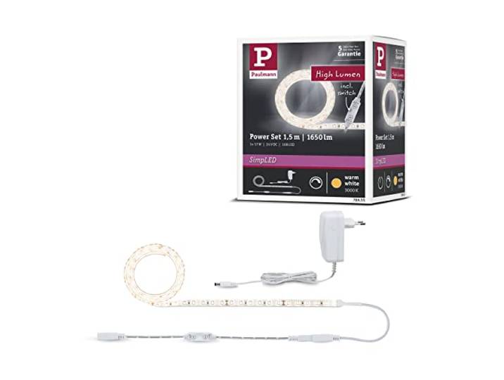 Paulmann SimpLED Power Set 1,5m Warmweiß mit Dimm/Switch