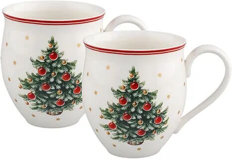 Villeroy & Boch Toys Delight Set of 2 Christmas Tree Mugs