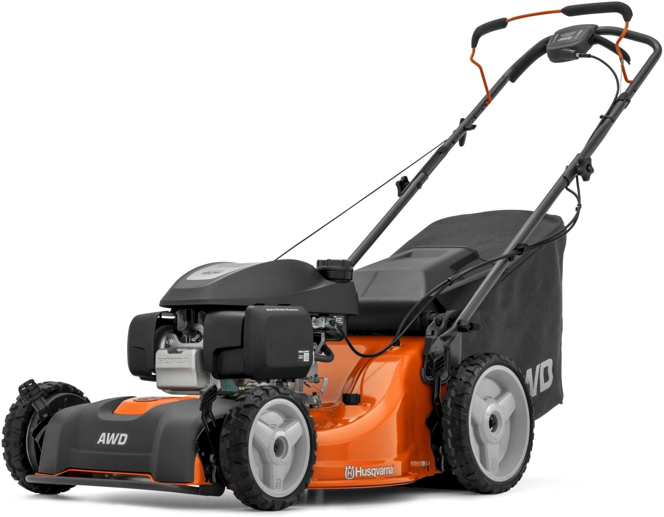 Benzinrasenmäher HUSQVARNA "LC 353AWD", orange, Rasenmäher, Benzinrasenmäher orange Einheitsgröße