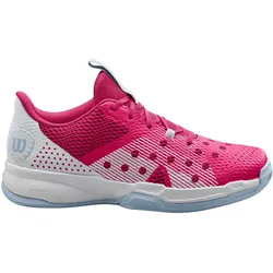 Wilson, Damen, Hallenschuhe, Hurakn Team Fuchsia/White Woman (39 1/3), Rot, Mehrfarbig, Weiss