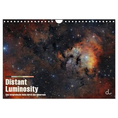 Distant Luminosity: Eine fotografische Reise durch das Universum (Wandkalender 2027 DIN A4 quer), CALVENDO Monatskalender