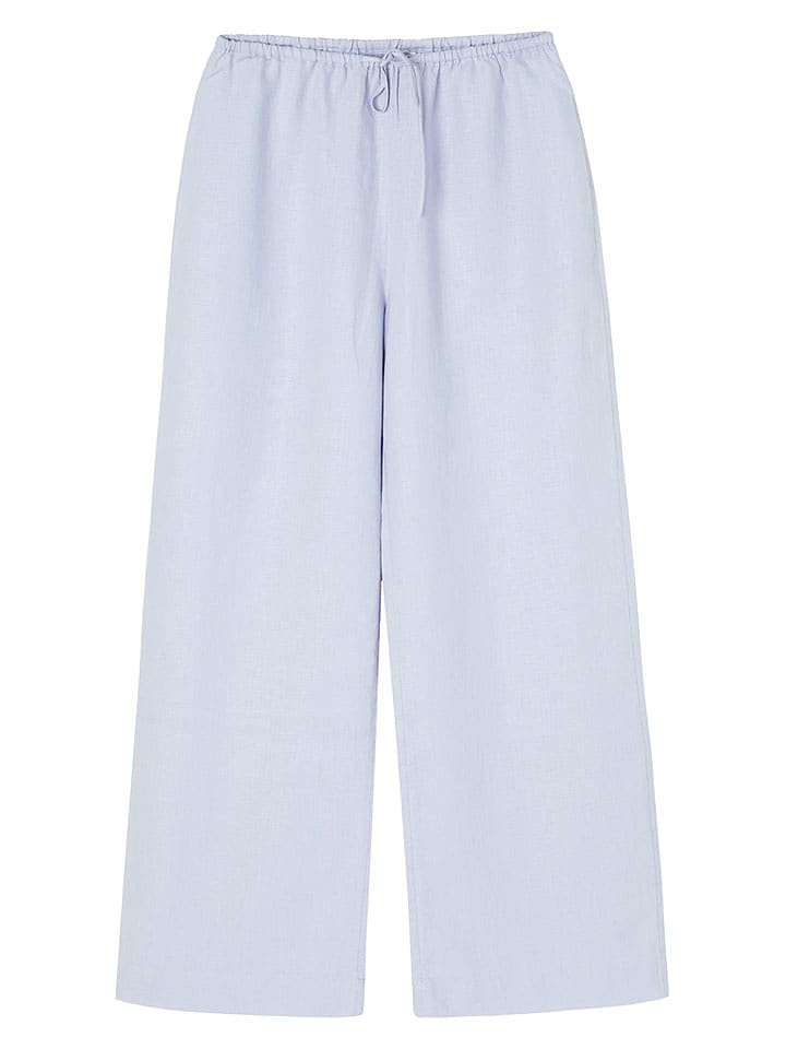 TATUUM Leinen-Hose "Canela" in Lila - 40