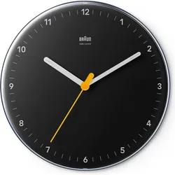 Braun, Wanduhr, BC 26 B-DCF schwarz Funkwanduhr (67684) (23 cm)