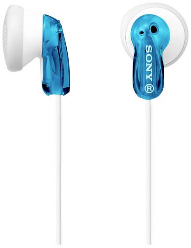 Sony MDR-E9LP DJ In Ear Kopfhörer kabelgebunden Stereo Blau