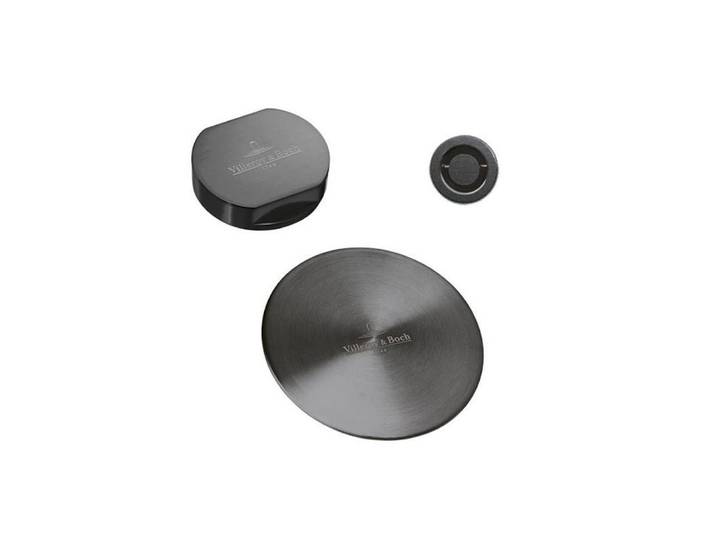 Villeroy & Boch Einbauspüle Zubehör-Set bestehend aus: Cap Ventilabdeckung, Abdeckkappe für Überla