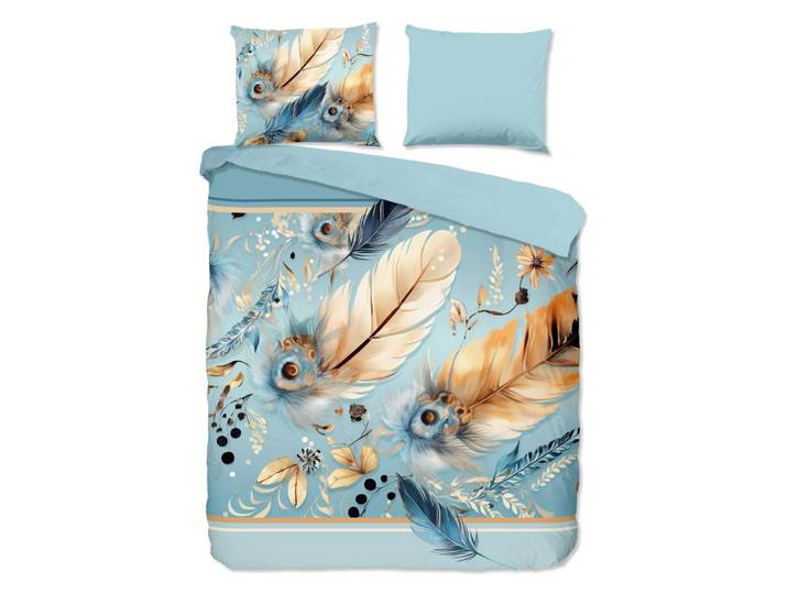 Pure Dekbedovertrek Wizz - Blauw - (240x220 cm) - 100% Polyester