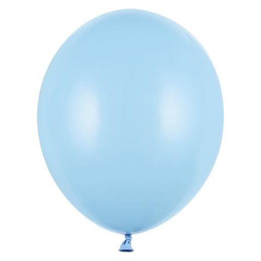 Partydeco Strong Balloons 30cm, Pastel Baby Blue (1 pkt / 100 pc.) (100x) (39405054)