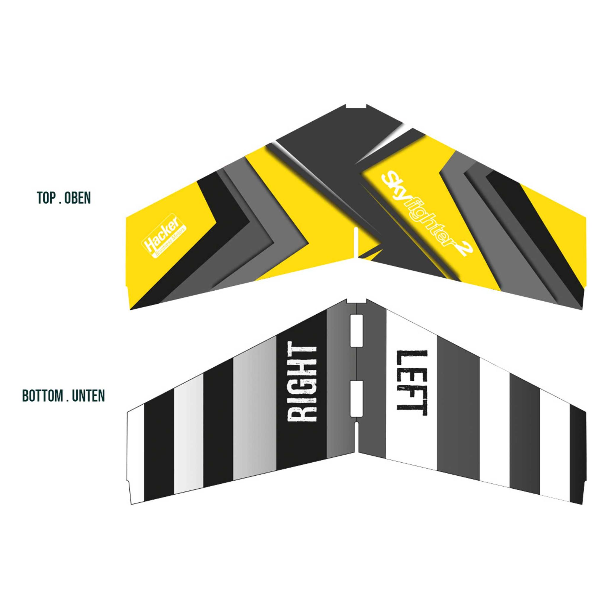 Hacker SkyFighter² - yellow edition (Kunstflug, Motorflugzeug) (10949253)