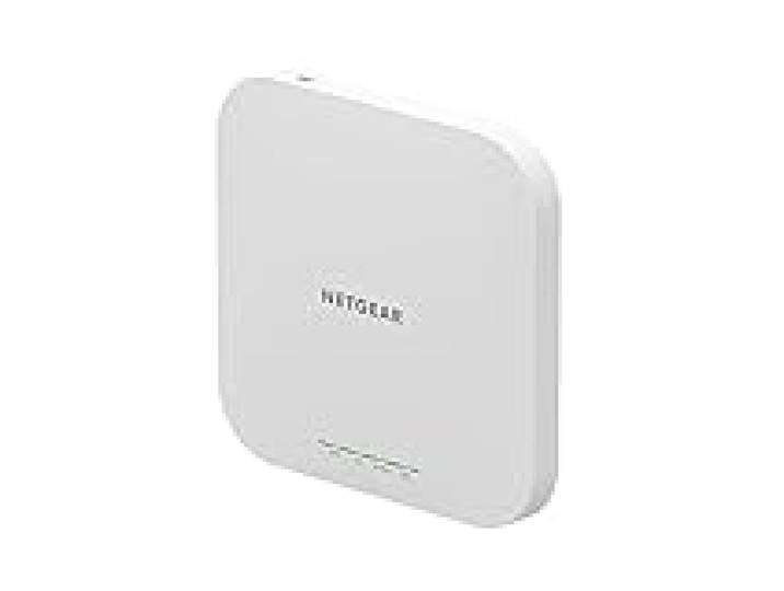 NETGEAR Point d’Accès 1,8Gb WiFi 6, Cloud Manageable WAX610 Bi-Bande AX1800, 1 x Port Ethernet 2,5Gb PoE+, 200 Appareils, 802.11ax, Gestion à Distance Insight, Adaptateur Non Inclus