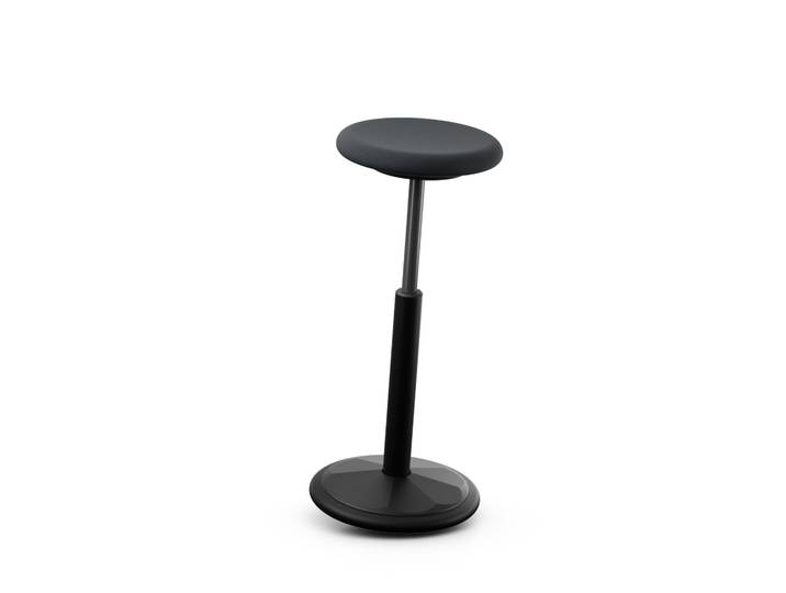 Standing aid Giroflex 10-2020 Black/Black, Rubber, Dynamic sitting - ideal for healthy sitting