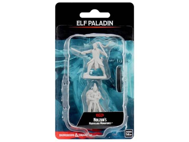 WizKids D&D Nolzur's Marvelous Miniatures - Male Elf Paladin