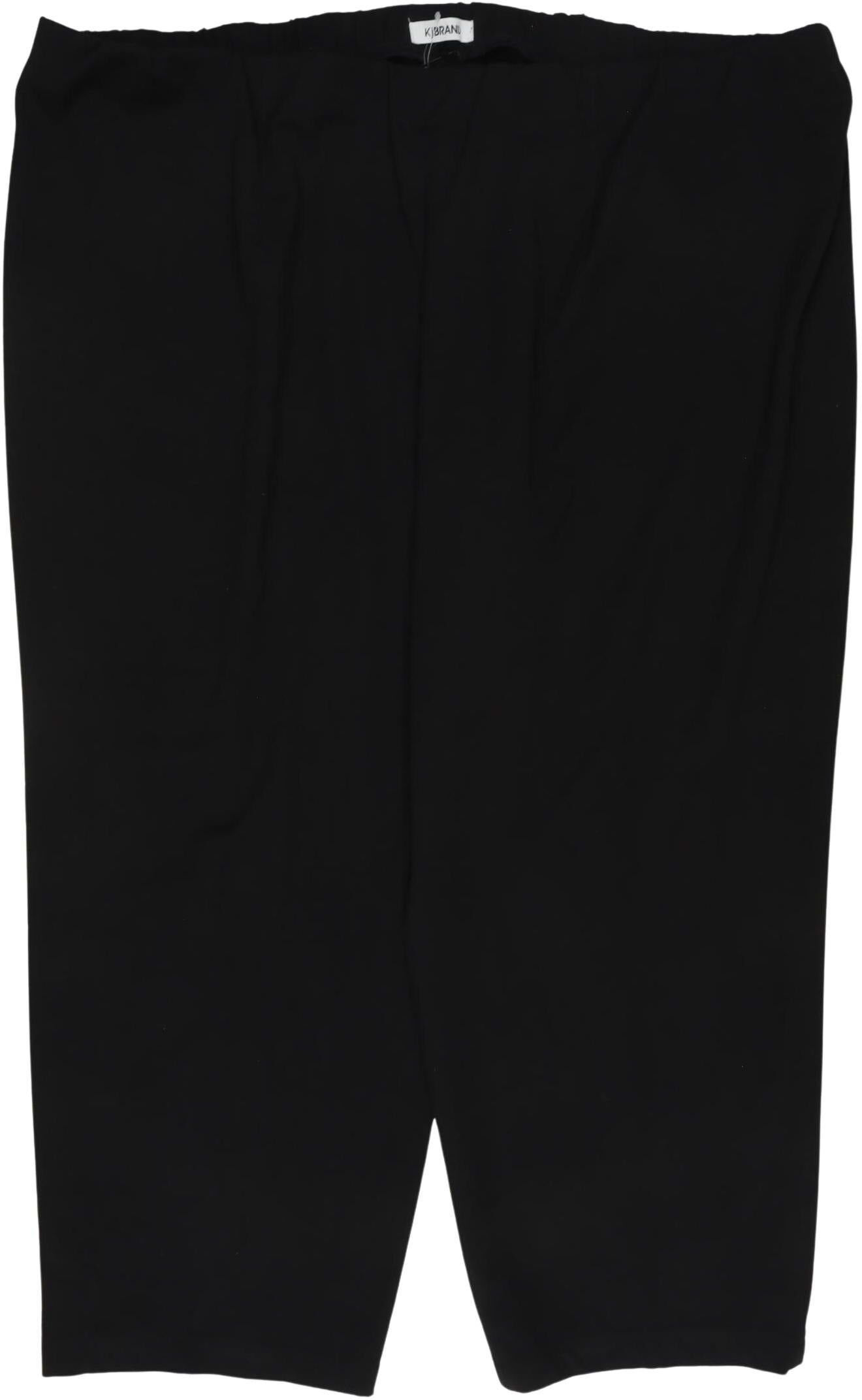 Kj brand Damen Stoffhose, Schwarz, Gr. EU 54, kein / Etikett - Second Hand