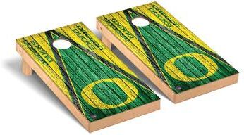 Skip's Garage Oregon Ducks 2x4 Pro Cornhole Boards - V6