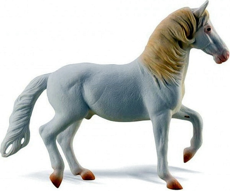 Collecta Camarillo paardenbeeldje, handgeschilderd, wit, XL
