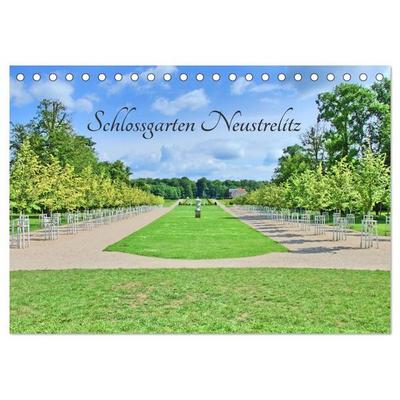 Schlossgarten Neustrelitz (Tischkalender 2027 DIN A5 quer), CALVENDO Monatskalender
