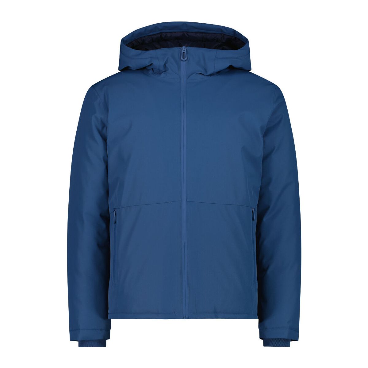 CMP MAN Padded Jacket FIX Hood bluestone (N825) 48 35K3717-N825-48