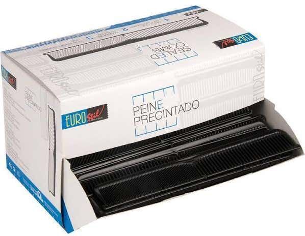 EUROSTIL Dispensador Peines Un Uso Precintados Negro Negro 1 Un