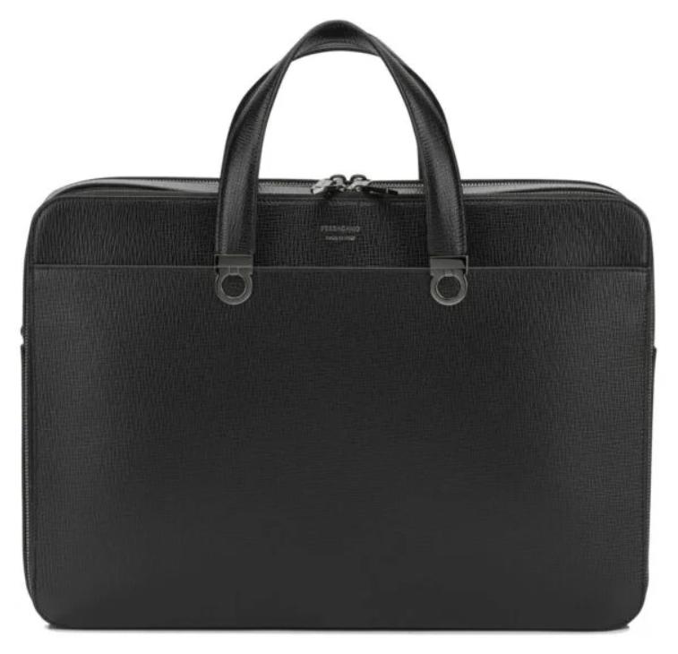 FERRAGAMO große Handtasche für Herren, schwarz - UNIVERSAL
