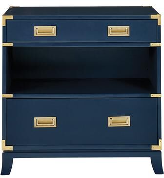 Carson Kressley Daventry 2-Drawer Nightstand - Ballard Designs