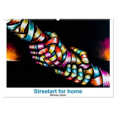 Streetart for home Michael Jaster (Wandkalender 2027 DIN A2 quer), CALVENDO Monatskalender