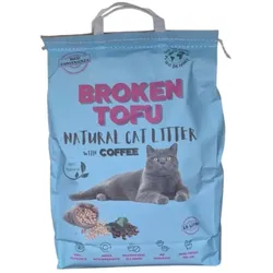 Broken Tofu 15 l – natürliche Katzenstreu