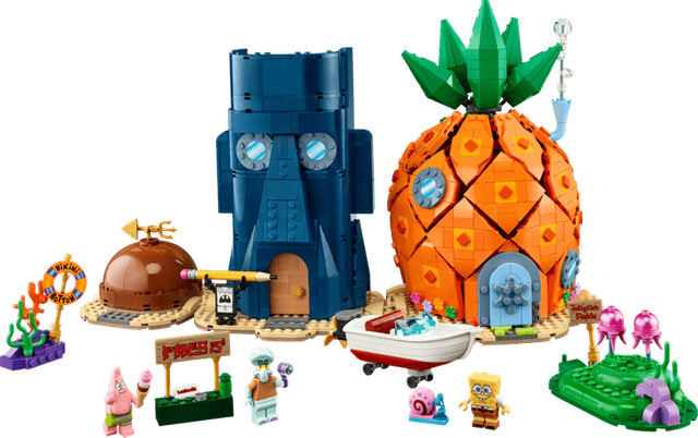 LEGO Icons SpongeBob SquarePants Bikinibroek 11386