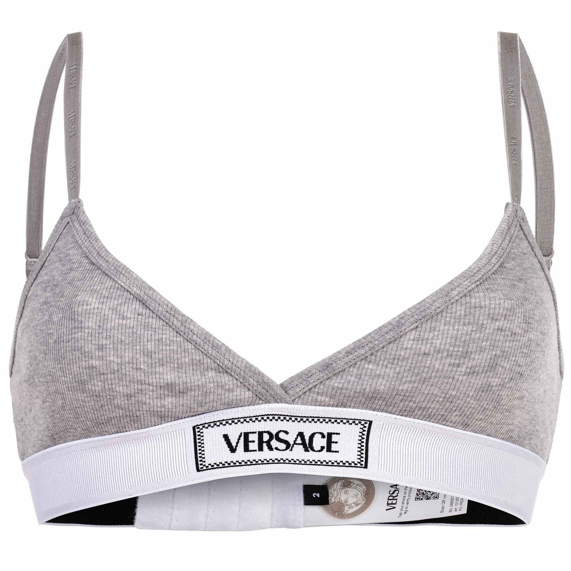 Versace Rib - Top Cotton Rib Elastic Canet Bustier