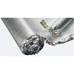 ter Hürne Zubehör Montage Boden Fußböden(Ro.=15qm)Kombi PE-Schaum mit Alukaschierung Unterlagsmaterial 15000x1000x2 mm