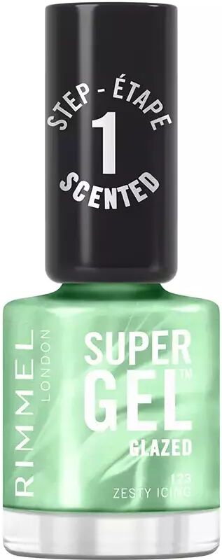 Rimmel London Super Gel Nail Polish 12 ml 123-Zesty Icing