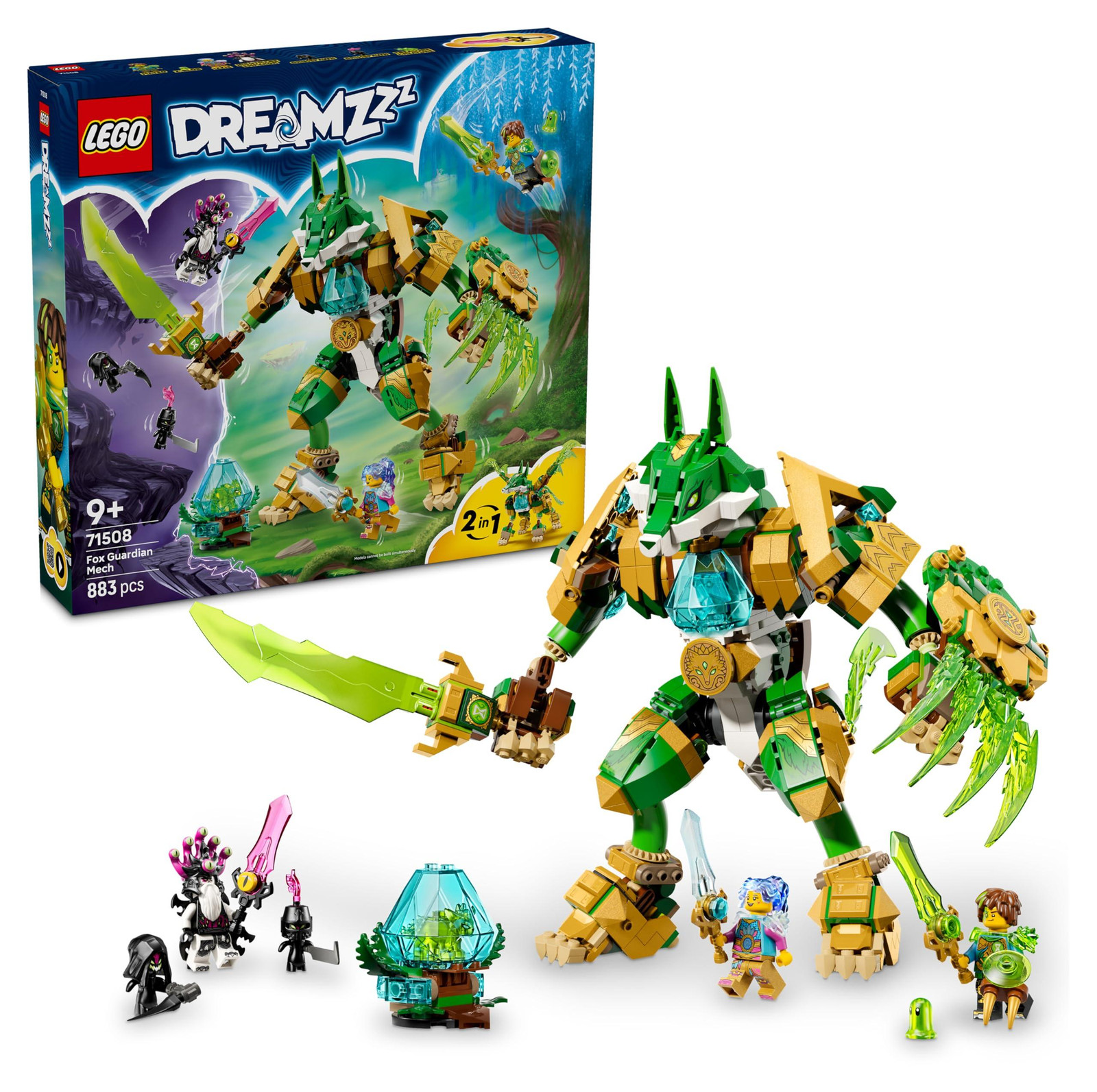 LEGO DREAMZzz Guardian Fox Robot 71508