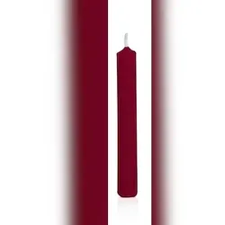 Wiedemann Kerzen Bordeaux 20er Baumkerzen, durchgefärbt 96 x 13 mm,