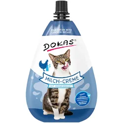 Dokas Katze Milch-Creme Katzensnack MilchCreme Hühnerbrust