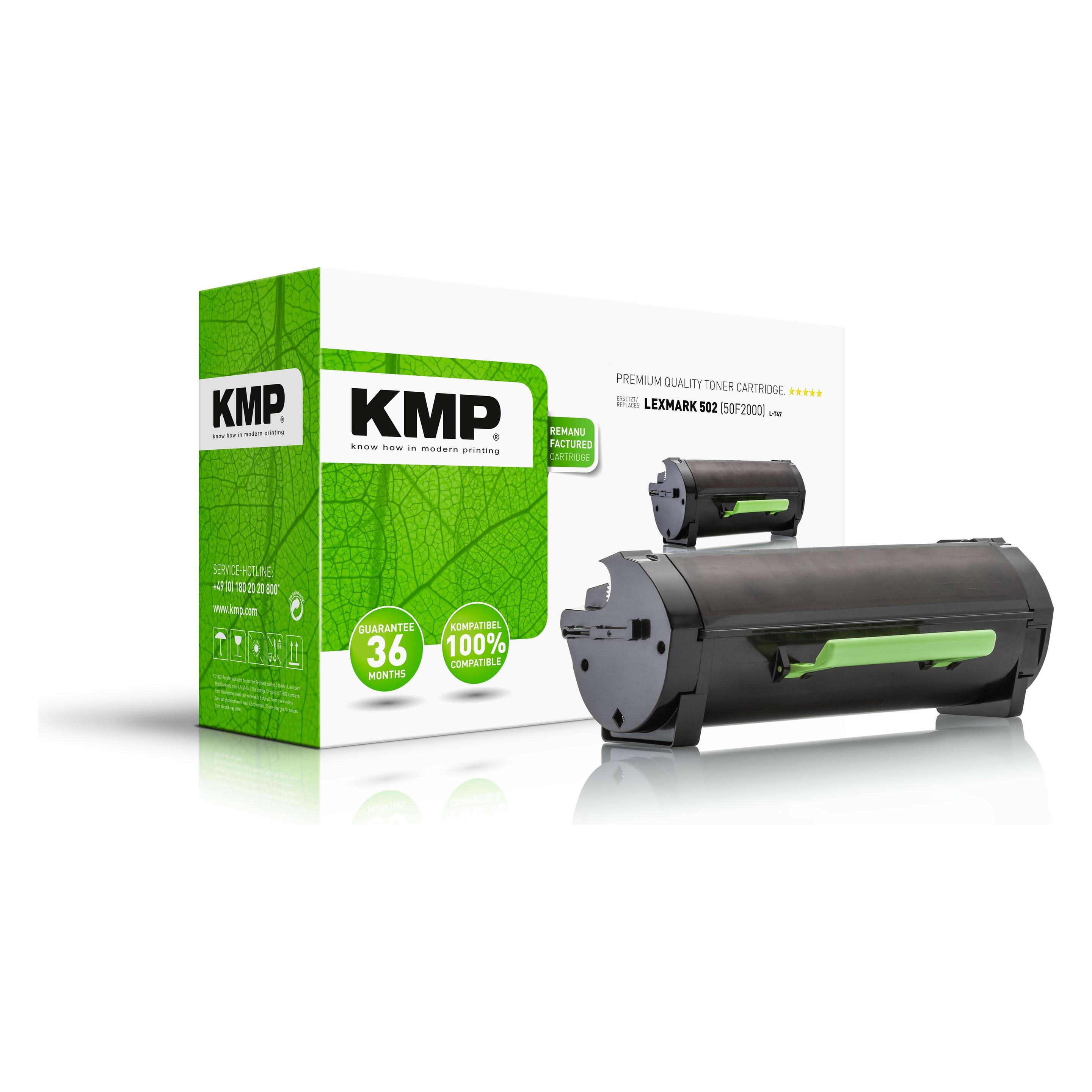 KMP L-T47 - Schwarz  - Tonerpatrone (BK) (1396,0000)
