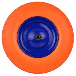 Schubkarrenrad Polyurethan 4.00-8 PU orange G71024