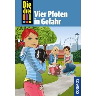 Die drei !!!, 79, Vier Pfoten in Gefahr, Gebundene Ausgabe von Mira Sol, Franckh-Kosmos