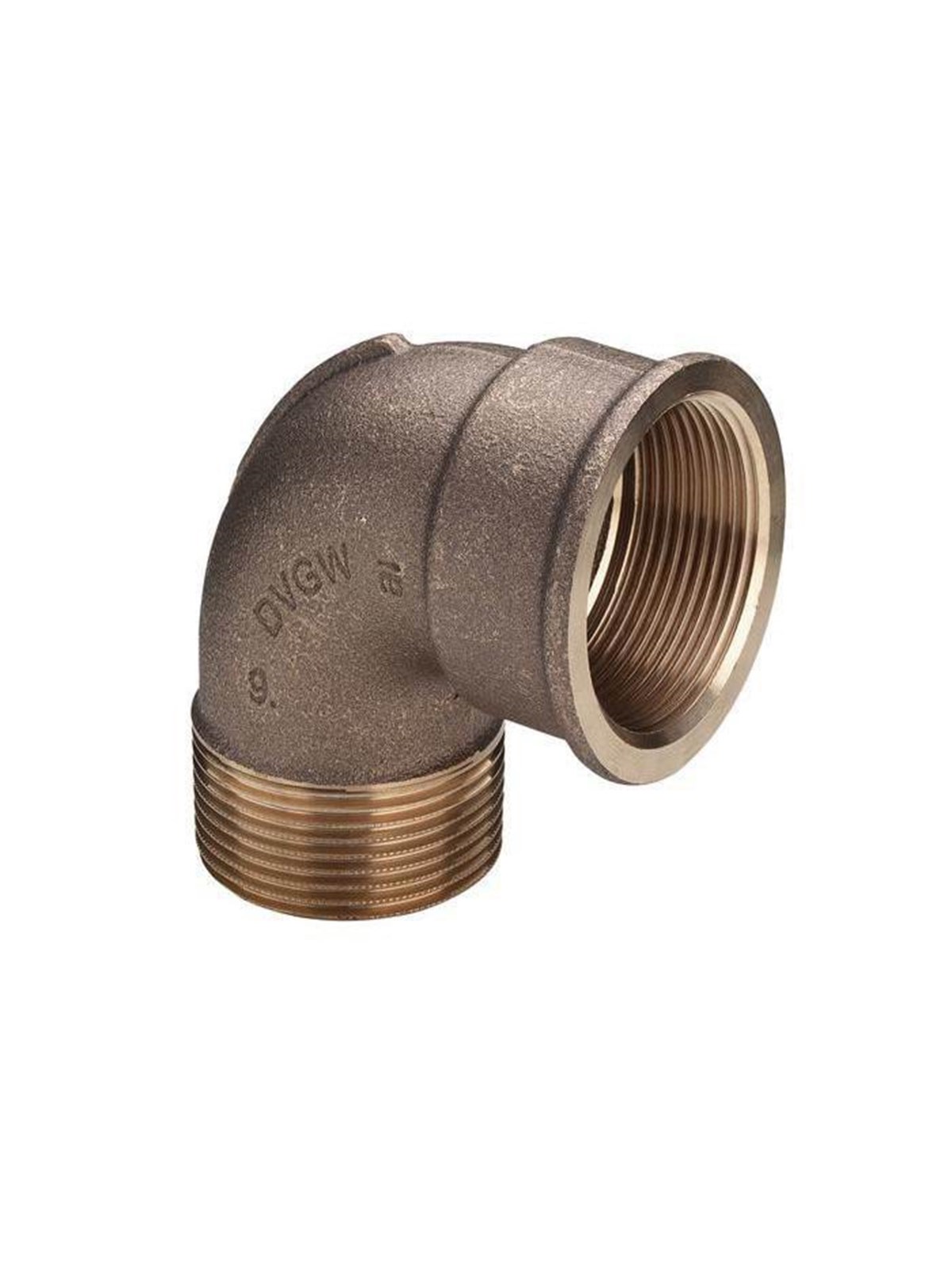 Viega Bend 90° sleeve/nipple 2 1/2" gunmetal