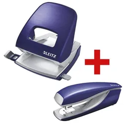 Leitz Tacker-Locher Büroset »5006 NeXXt Style & 5562 NeXXt Style« grau, 10.7x10x13.7 cm