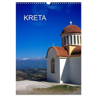 KRETA (Wandkalender 2027 DIN A3 hoch), CALVENDO Monatskalender