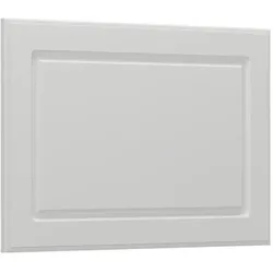 Vicco, Regal, Küchenfront R-Line, Weiss Landhaus, 59.6 x 39 cm Möbelfront für den flachen Hängeschrank