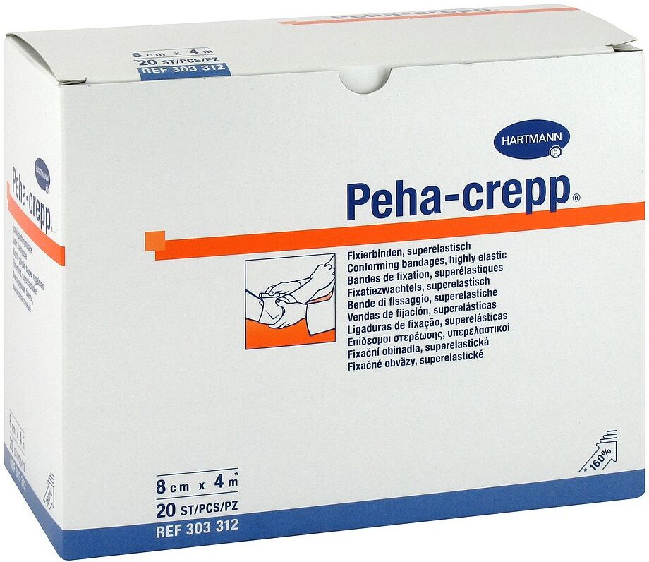 Peha Crepp Fixierbinde 8 cmx4 m