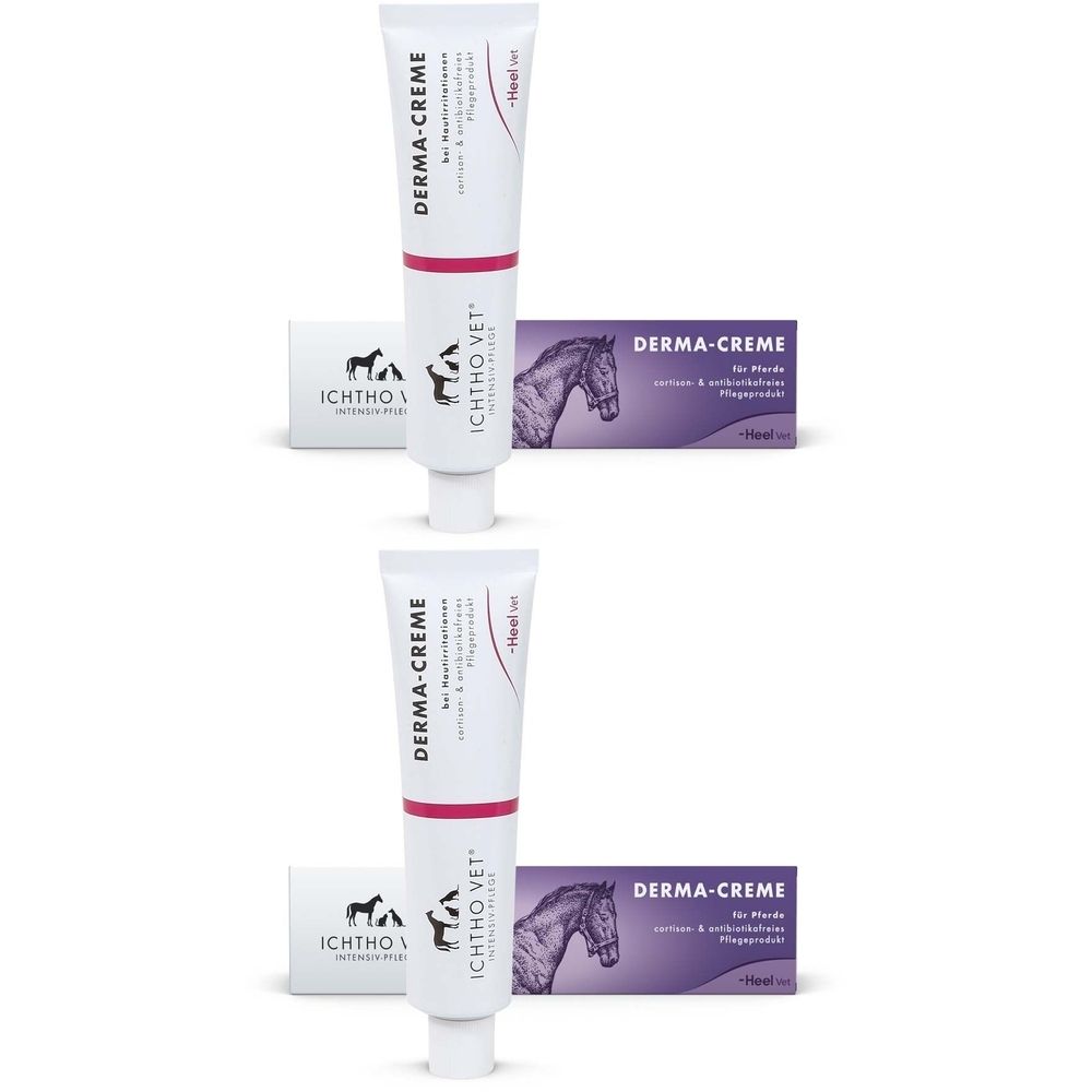 Ichtho VET Derma-Creme für Pferde Doppelpack 2x2x50 g Creme