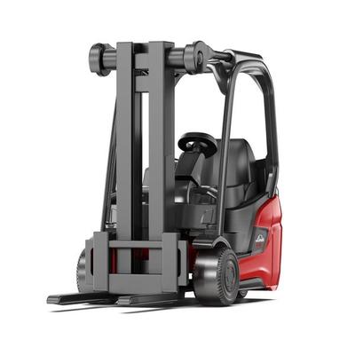 Siku 1131 - Linde Gabelstapler Xi16 mit Palette, schwarz/rot, 653221mm