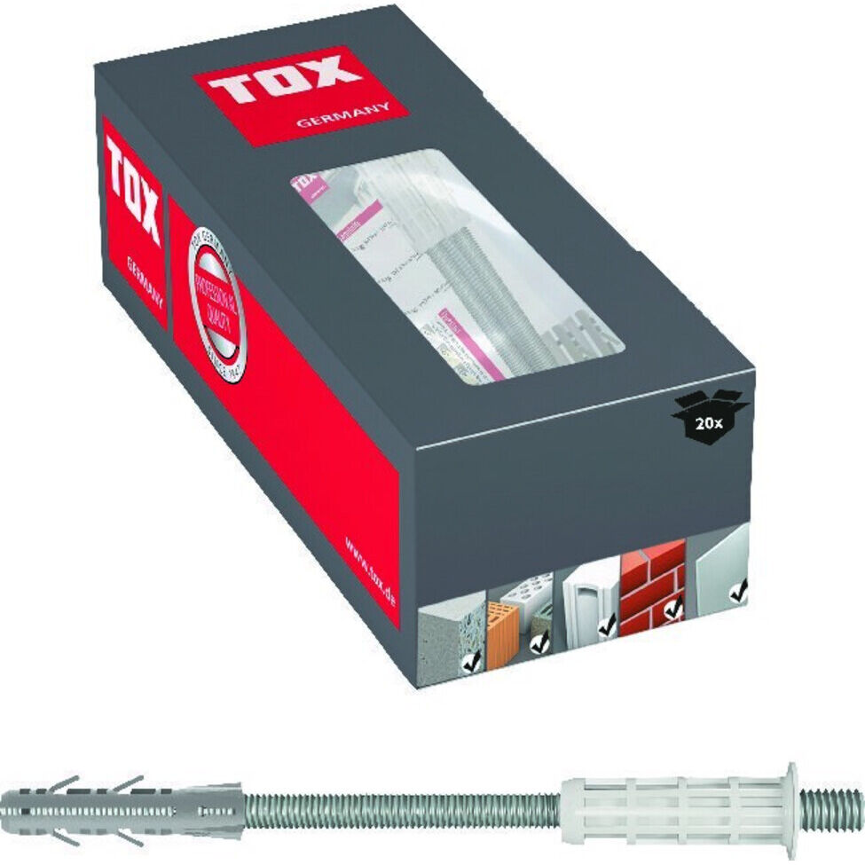 TOX Abstandsmont.-System Thermo Proof Mini M8x200 Großpack KT (084100382)