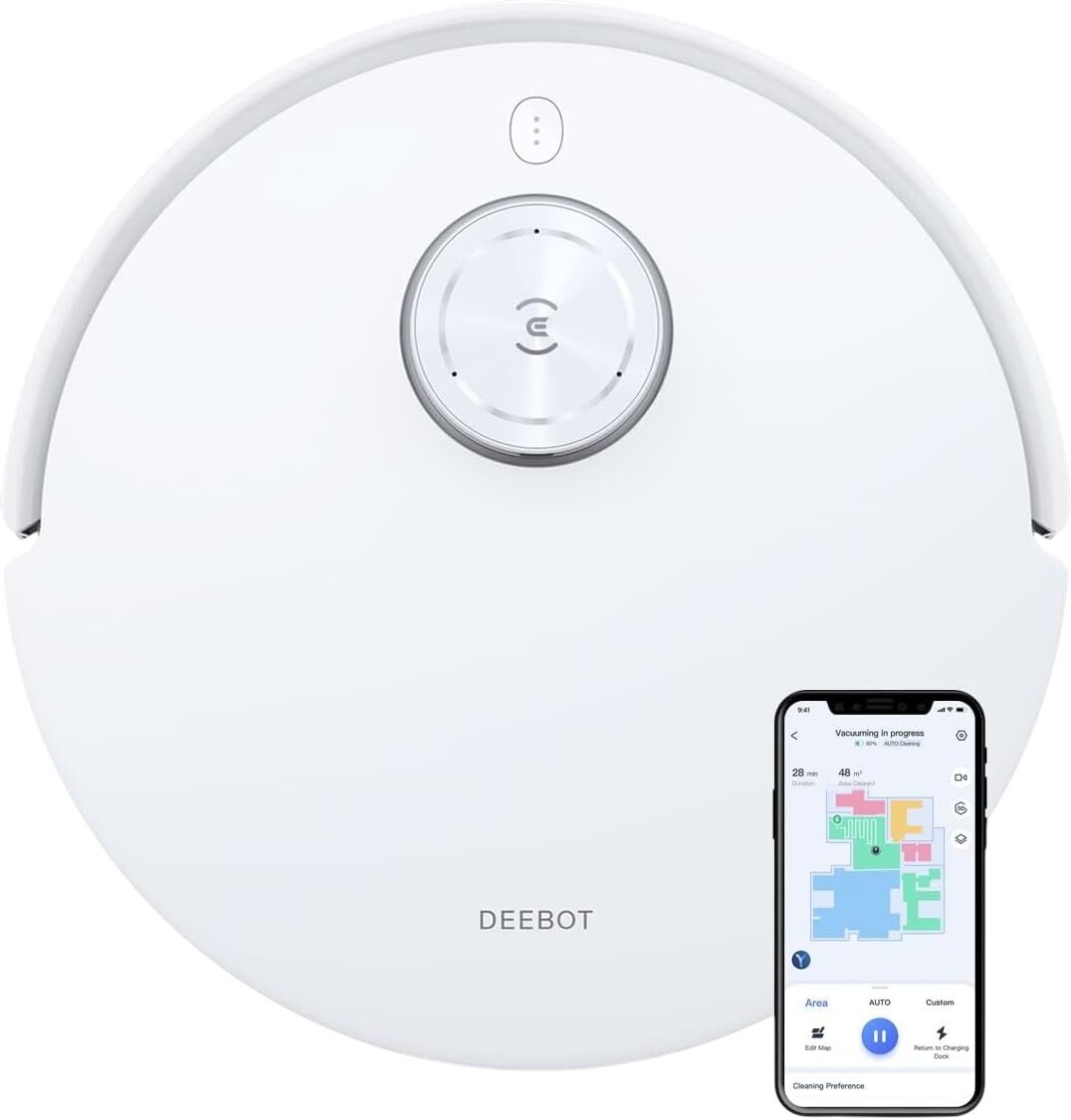 Robot aspirador Deebot T10 (blanco) - ECOVACS