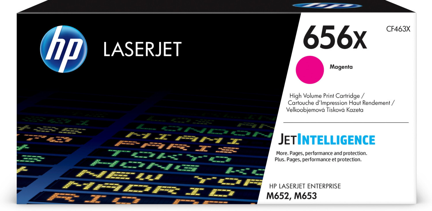 HP 656X Magenta Original LaserJet Tonerkartusche mit hoher Reichweite, 22000 Seiten, Magenta, 1 Stück(e)