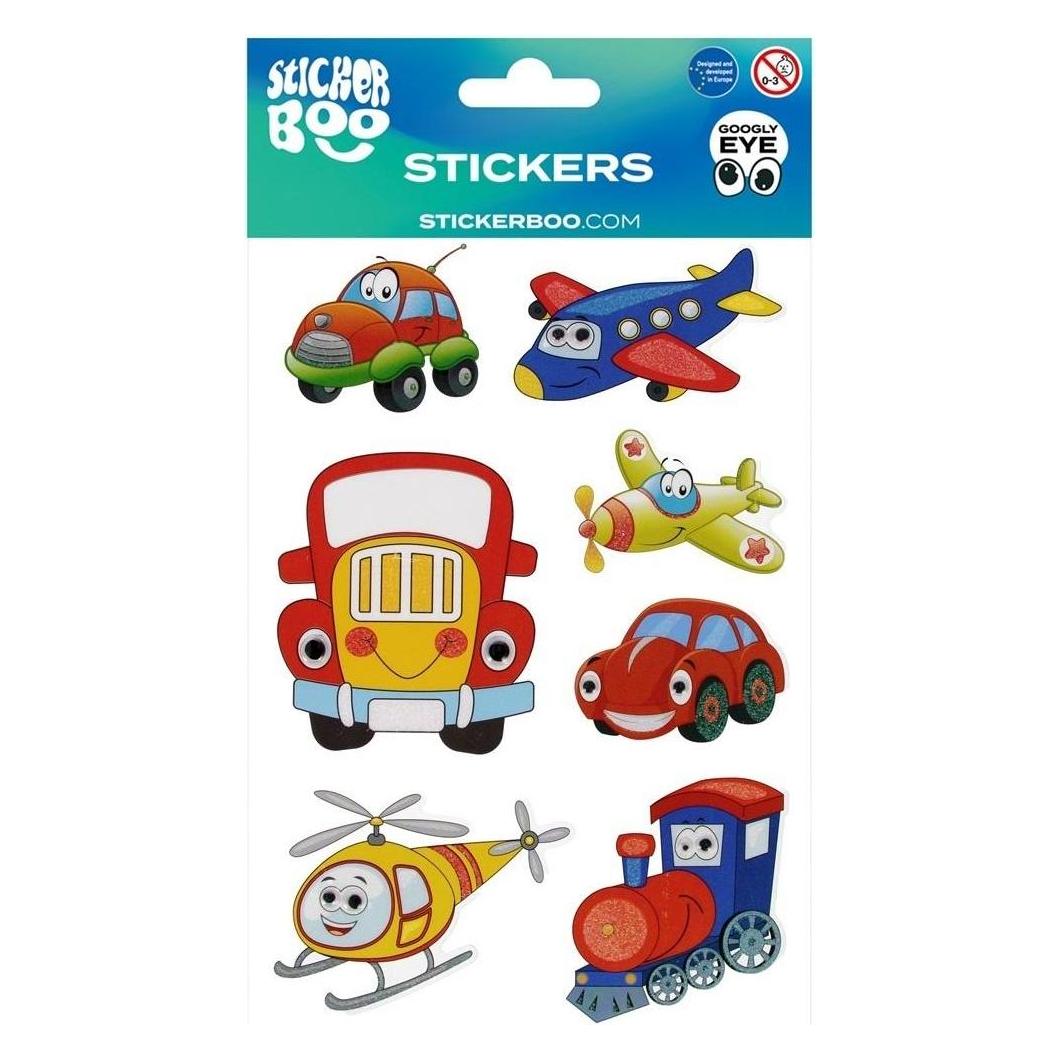 Sticker Boo Aufkleber BOO Fahrzeuge (7 Sticker) (58168745)
