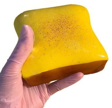 Friendly Fresh Finds Super Wet Soft Buttered Toast Squishy Toy Slow Rebound Stress Relief Fidget Toy, Funny Sticky Squeeze Vent Gift Super Wet Soft Buttered Toast Squishy Toy Slow Rebound Stress Relief Fidget Toy, Funny Sticky Squeeze Vent Gift