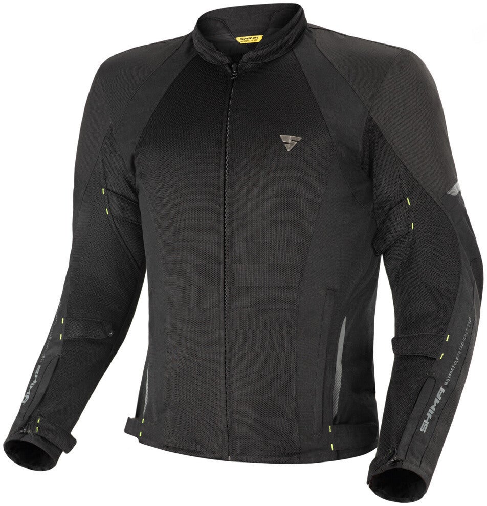 SHIMA Jet wasserdichte Motorrad Textiljacke JET-MEN-JACKET-BLK-M