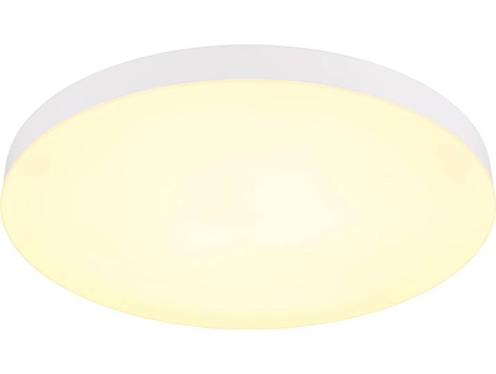 Plafonnier LED\, blanc\, CCT\, D 50 cm