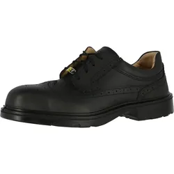 Sicherheitshalbschuhe S2 "OFFICER" ESD BUSINESS - 48 - schwarz